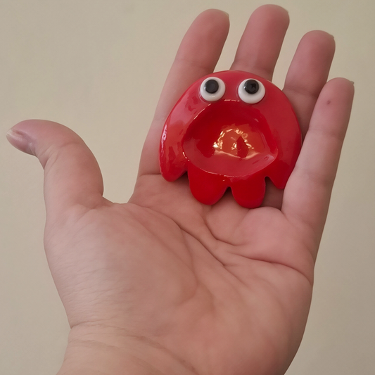 🖤 Tu Piedrita de la Tranquilidad: Centinela Rojo - Pacman