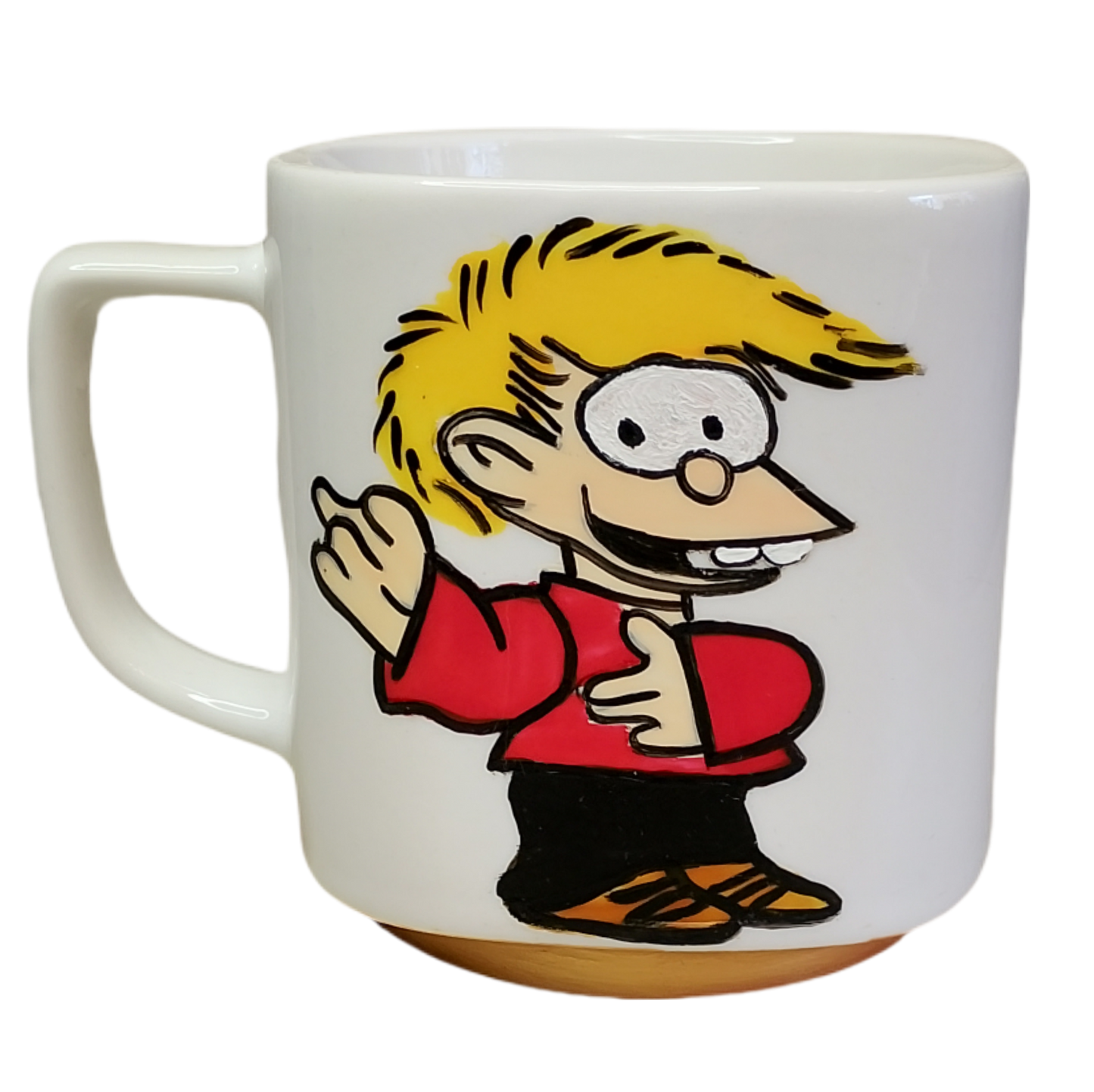 Tazón MUGG 250 cc – Felipe (Pintado a Mano)