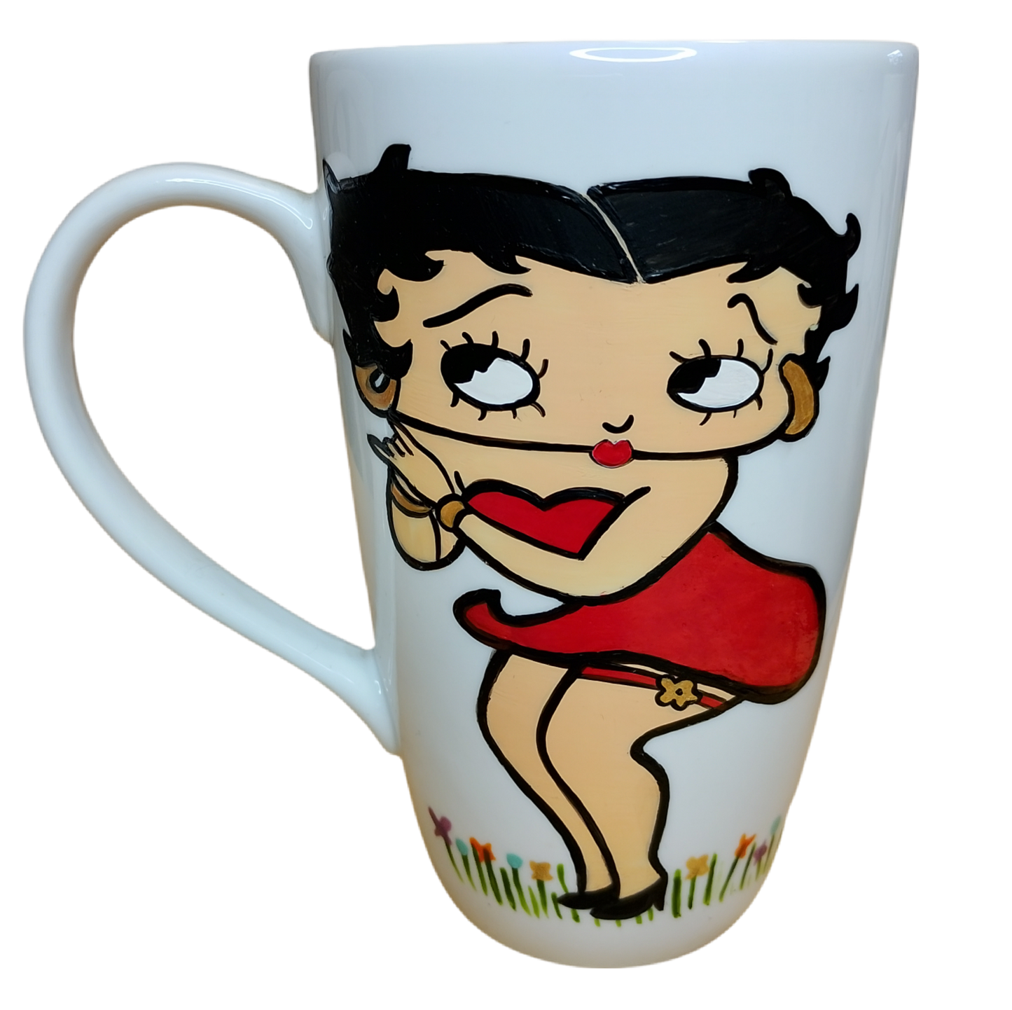 Tazón MUGG 500 cc – Betty Boop (Pintado a Mano)