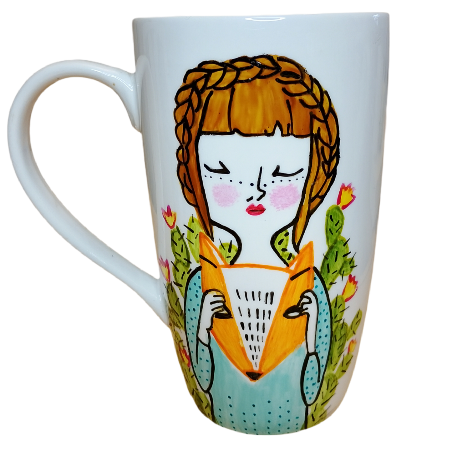 Tazón MUGG 500 cc – Mujer Magica (Pintado a Mano)