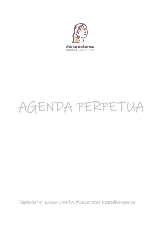📕 Agenda Perpetua: Edición Mafalda "Remolino de Libertad" 🌈✨