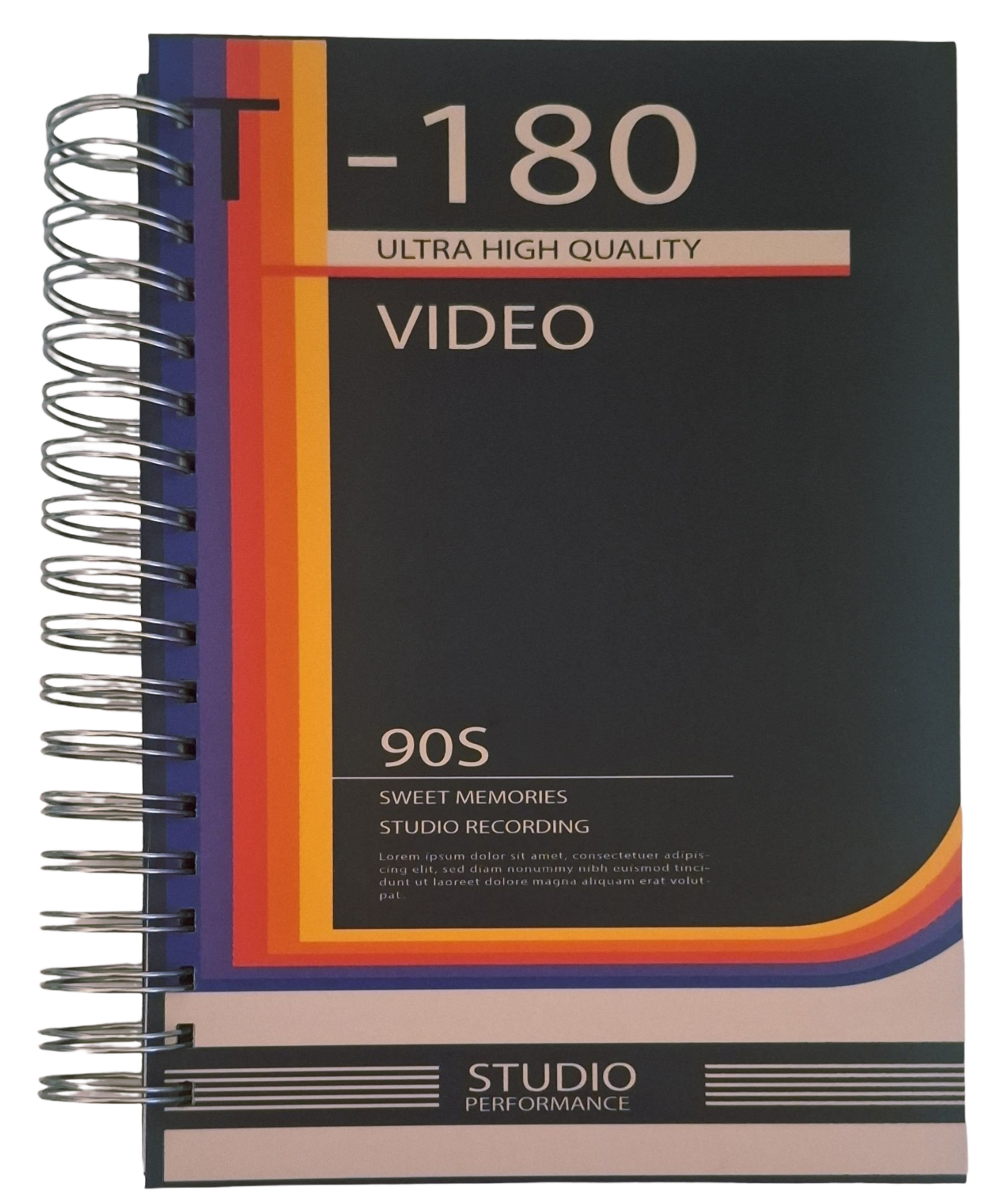 📕 Agenda Perpetua: Edición "Retro VHS T-180" 🎞️✨