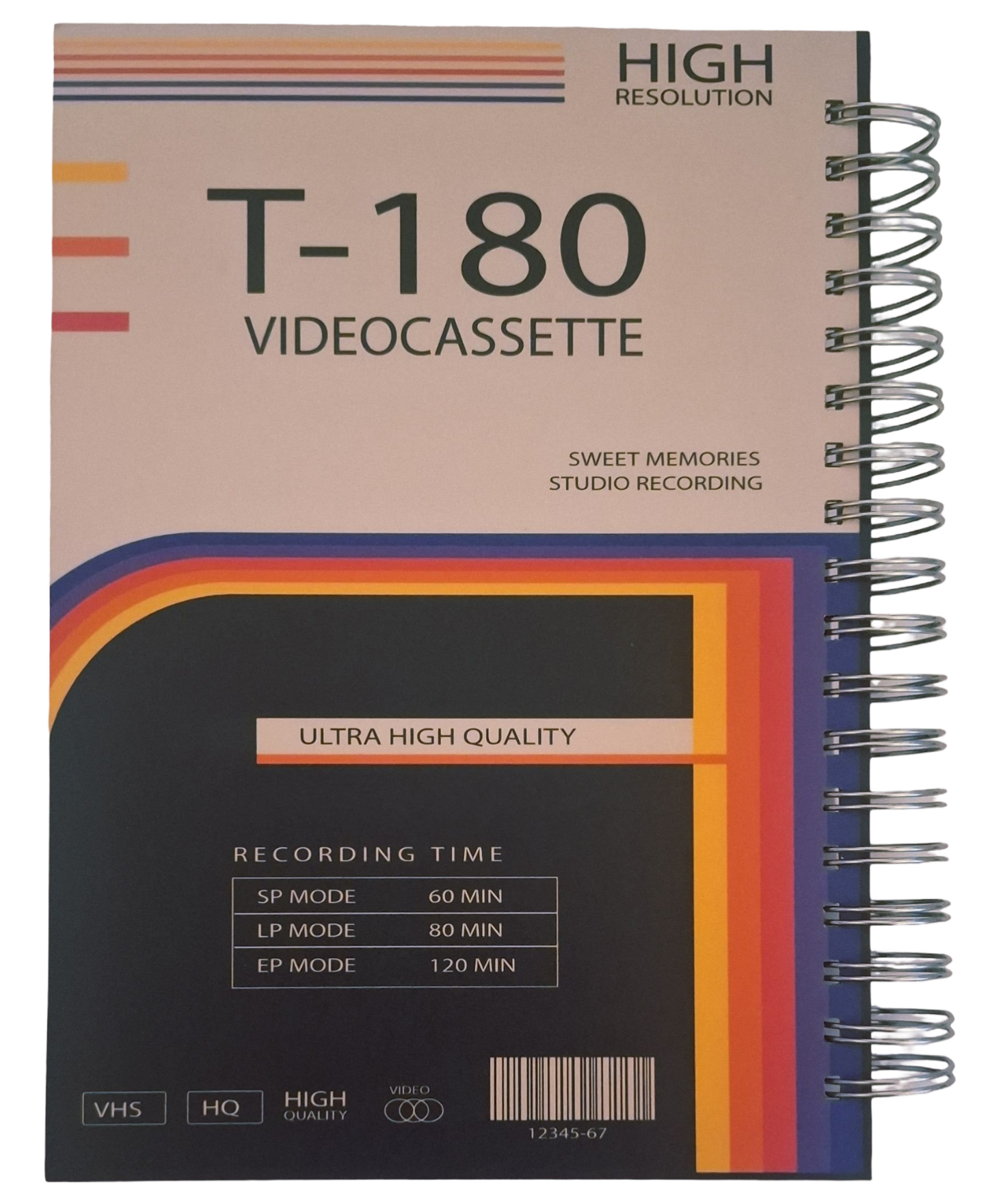 📕 Agenda Perpetua: Edición "Retro VHS T-180" 🎞️✨