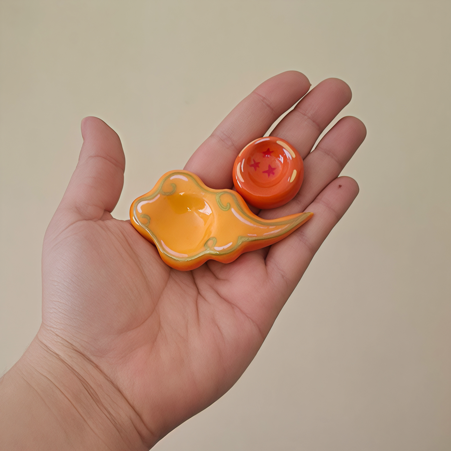 Piedrita Dragon Ball Z - Esfera y nube voladora