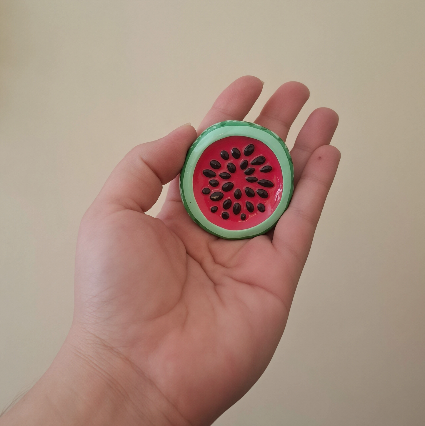 🍉 Piedrita de la Tranquilidad: Rebanada de Frescura [SANDÍA]