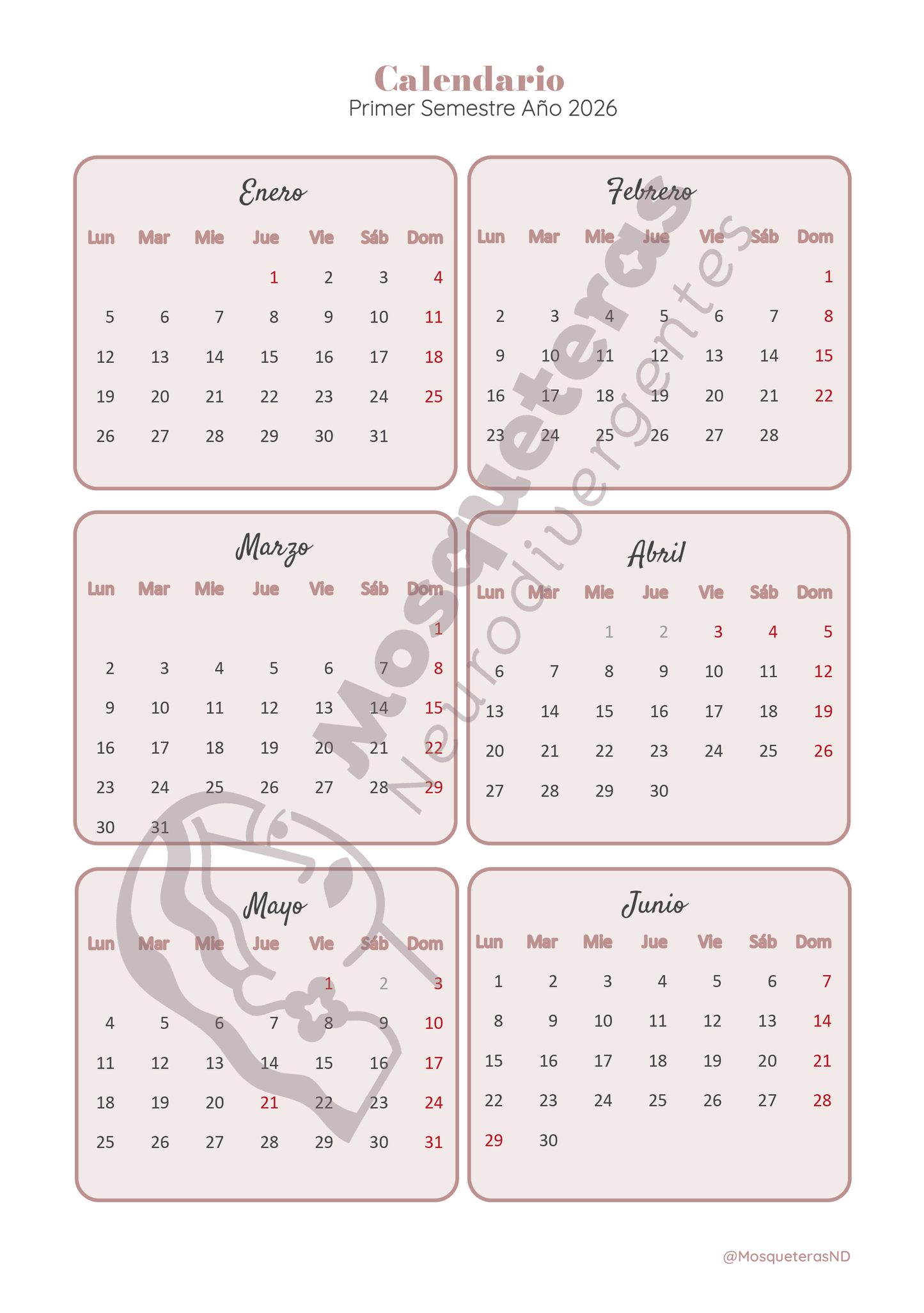 Agenda Psicologos/as – Gestión clínica (tamaño B5)- color rojo