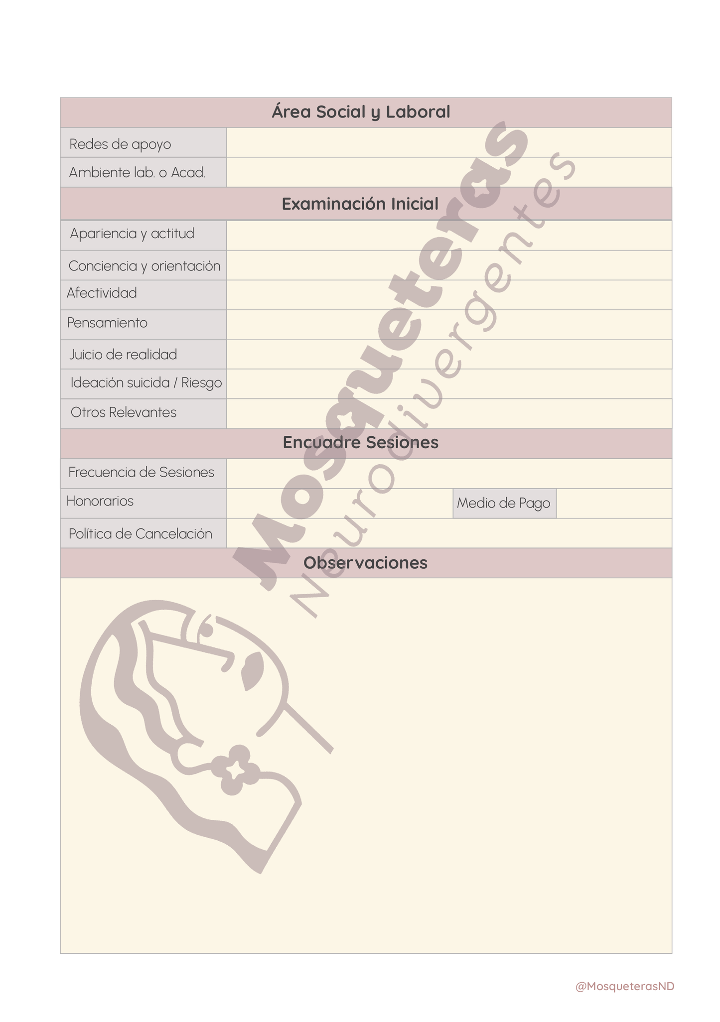 Agenda Psicologos/as – Gestión clínica (tamaño B5)- color rojo