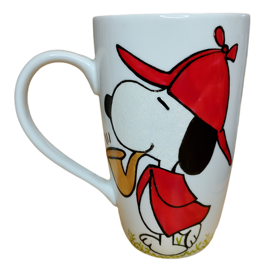 Tazón MUGG 500 cc – Snoopy (Pintado a Mano)