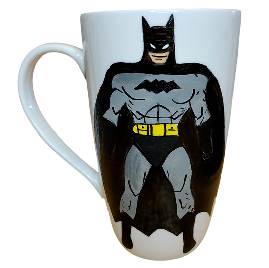 Tazón MUGG 500 cc – Batman (Pintado a Mano)
