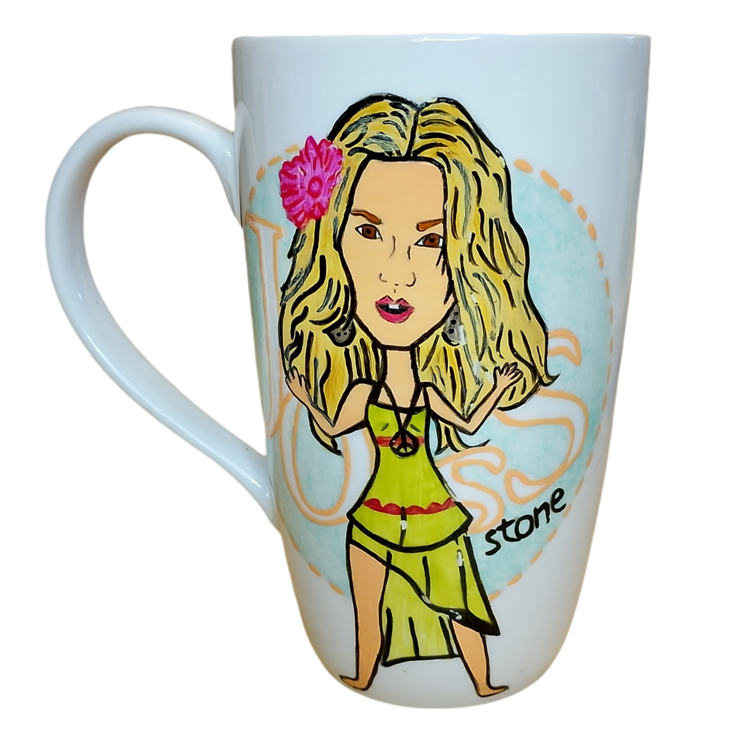 Tazón MUGG 500 cc – joss Stone (Pintado a Mano)
