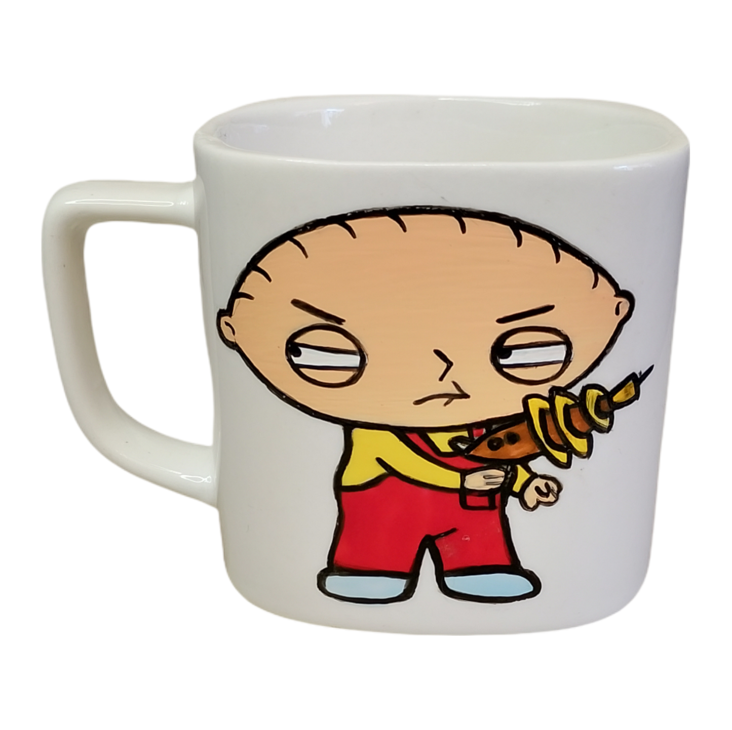Tazón MUGG 250 cc – Stewie Griffin (Pintado a Mano)