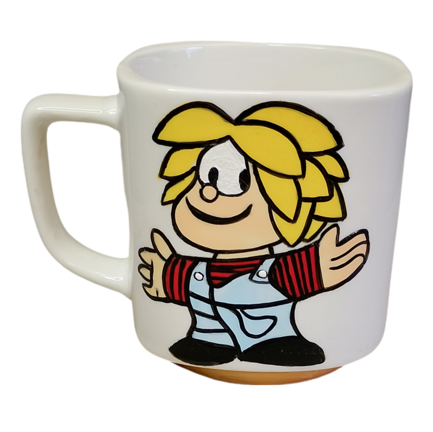 Tazón MUGG 250 cc – Miguelito (Pintado a Mano)