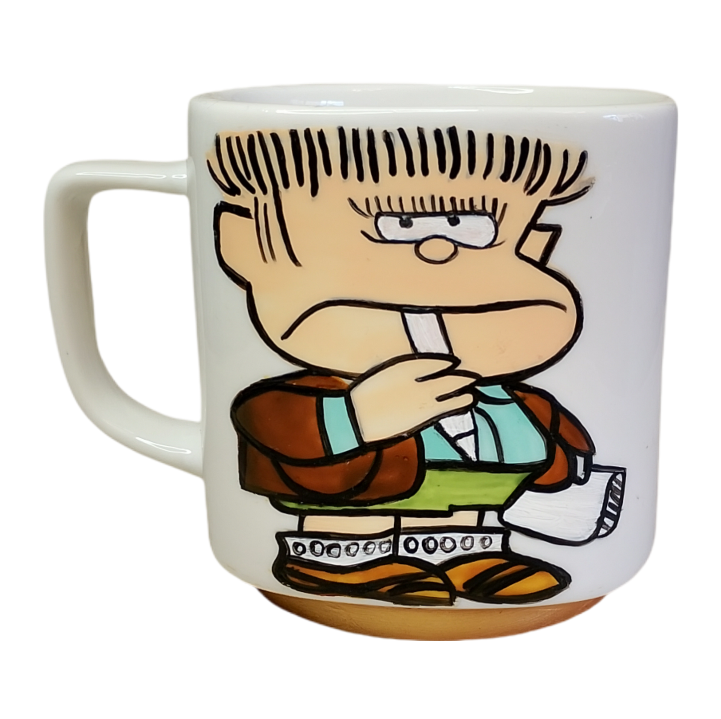 Tazón MUGG 250 cc – Manolito (Pintado a Mano)