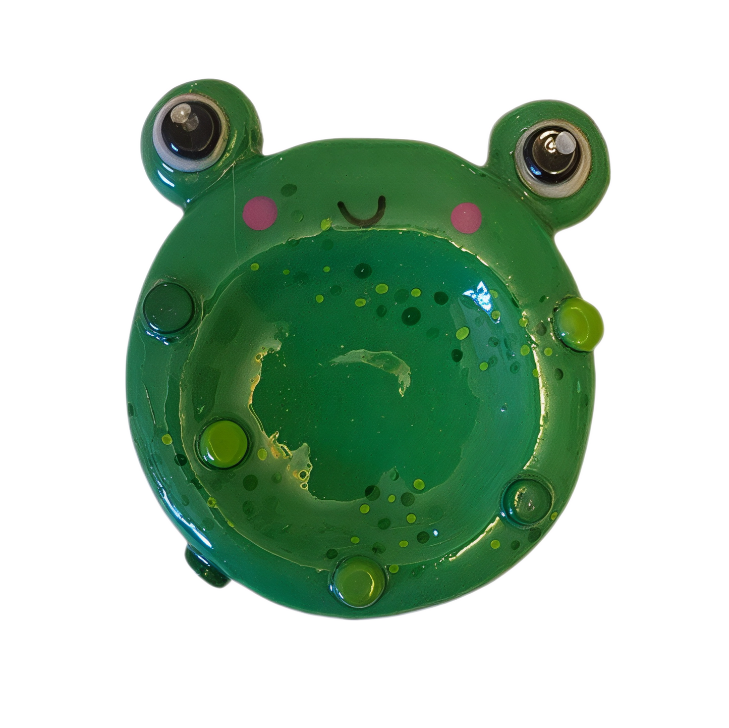 🐸 Piedrita de la Tranquilidad: Paz del Estanque [RANA VERDE]