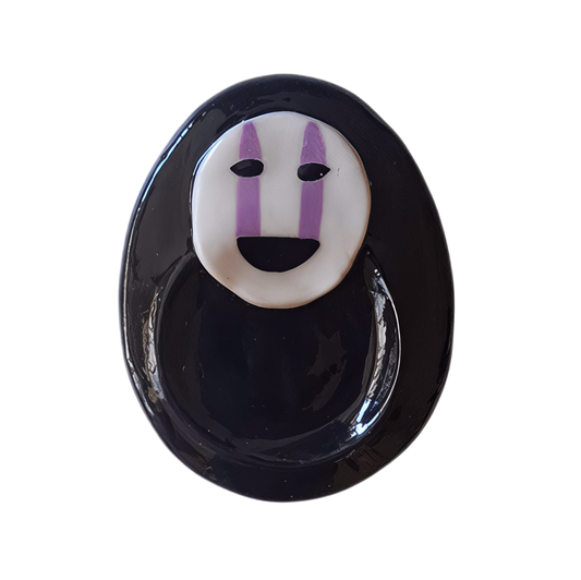 🖤 Piedrita de la Tranquilidad: Sin Cara (Kaonashi)