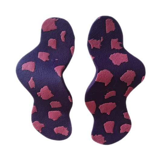 🟣 Aros Abstractos "Órbita" | Violeta Profundo y Fucsia 💖