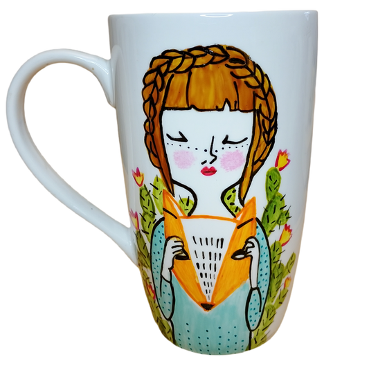 Tazón MUGG 500 cc – Mujer Magica (Pintado a Mano)