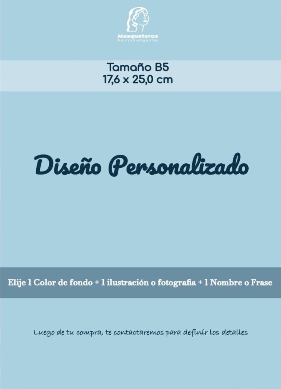 📕 Agenda Perpetua: Edición Tamaño B5 - "Tu Propio Diseño" ✨