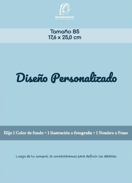 📕 Agenda Perpetua: Edición Tamaño B5 - "Tu Propio Diseño" ✨