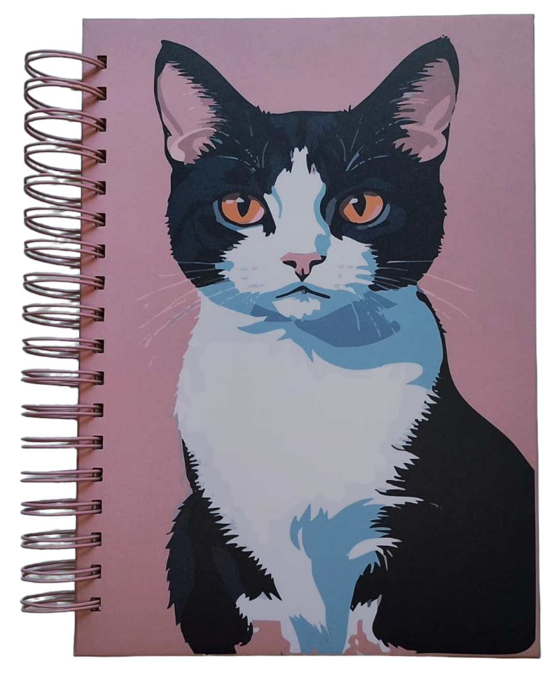 📕 Agenda Perpetua: Edición "Gatito Tuxedo" 🐱✨